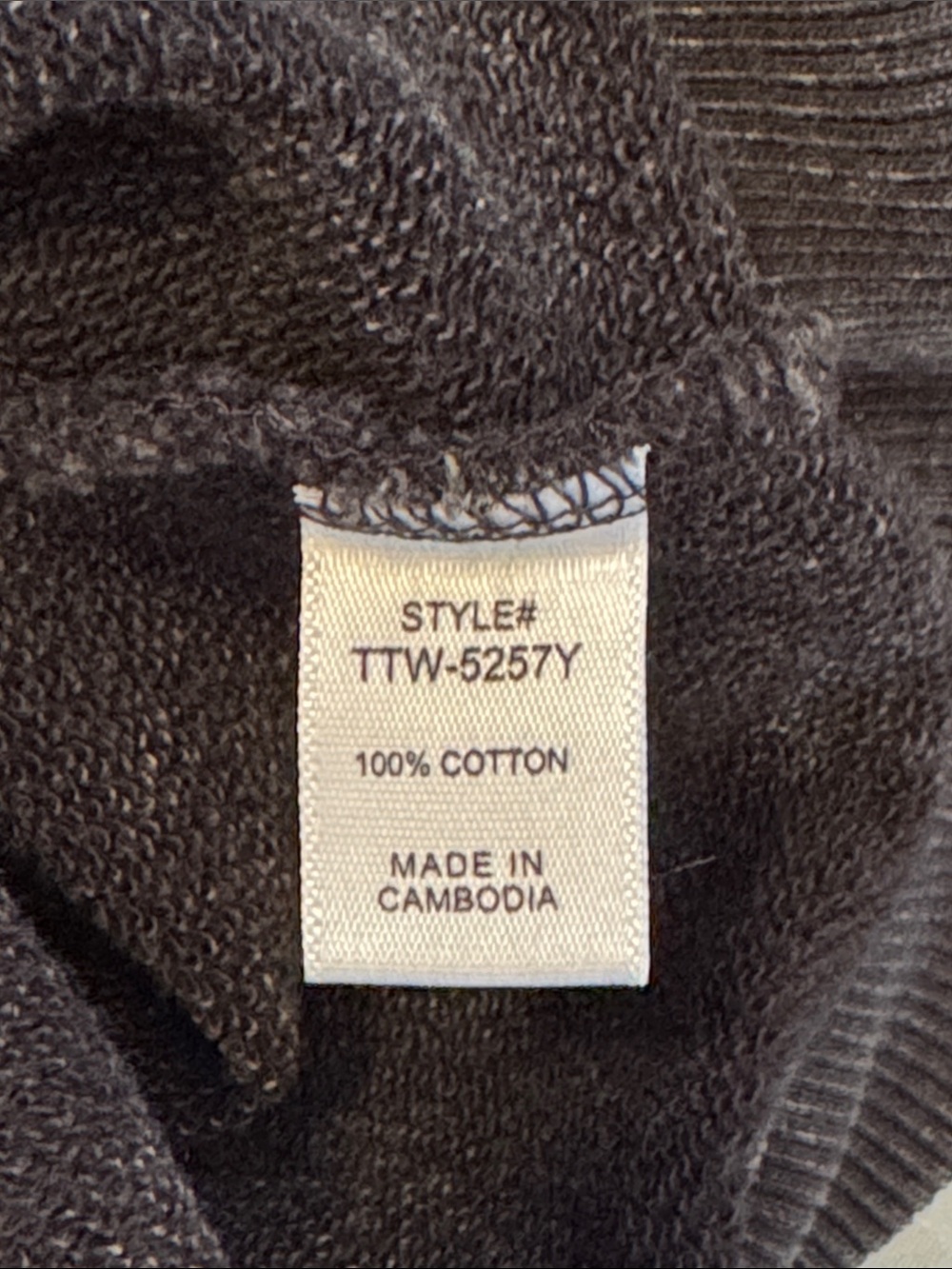 Zenana Outfitters Acid Washed Pullover Sweatshirt - Picture 3 of 6
